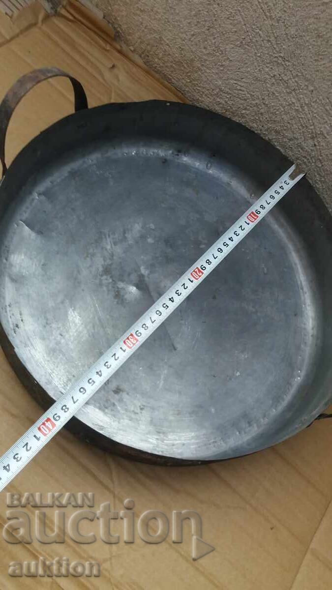 TAVĂ VECHE PENTRU DULCEAȚĂ, ZACUȘCĂ ȘI ALTELE, COSITORITĂ - 6