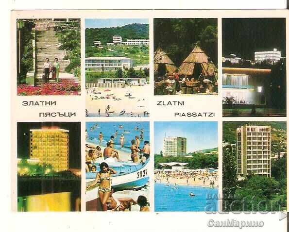 Carte poștală Bulgaria Varna Nisipurile de Aur 14* Carte poștală Bulgaria Varna Nisipurile de Aur 14*