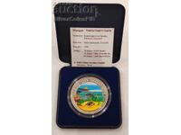 Argint 25$ Conservarea Faunei Marine 1998 Somalia