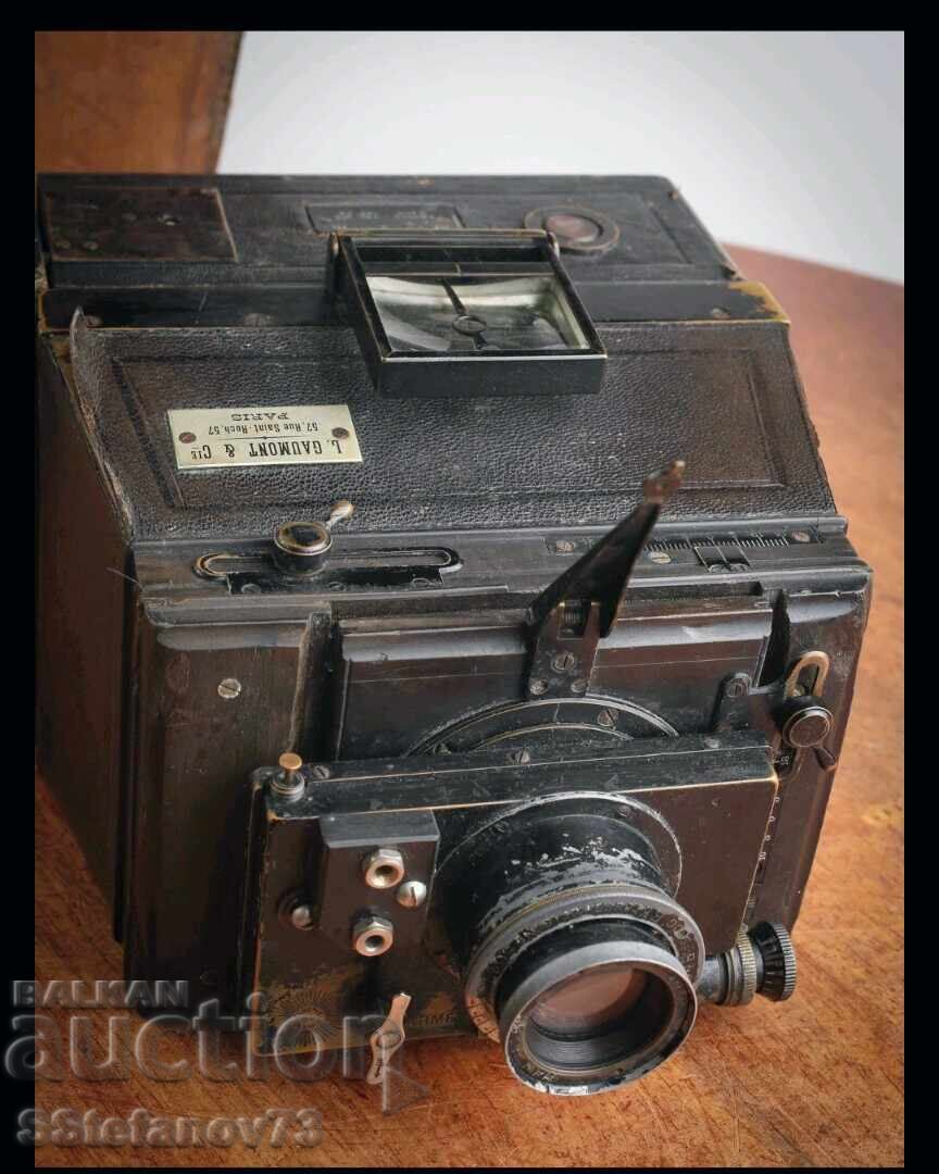 Gaumont spido Carl Zeiss 6,3/134mm-средноформатна камера - 5