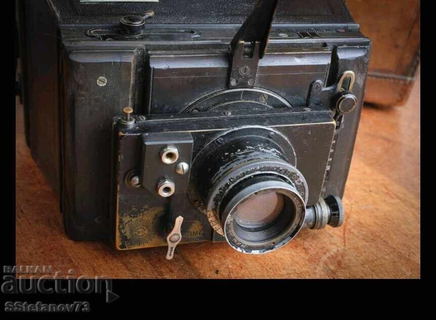Gaumont spido Carl Zeiss 6,3/134mm-средноформатна камера - 7