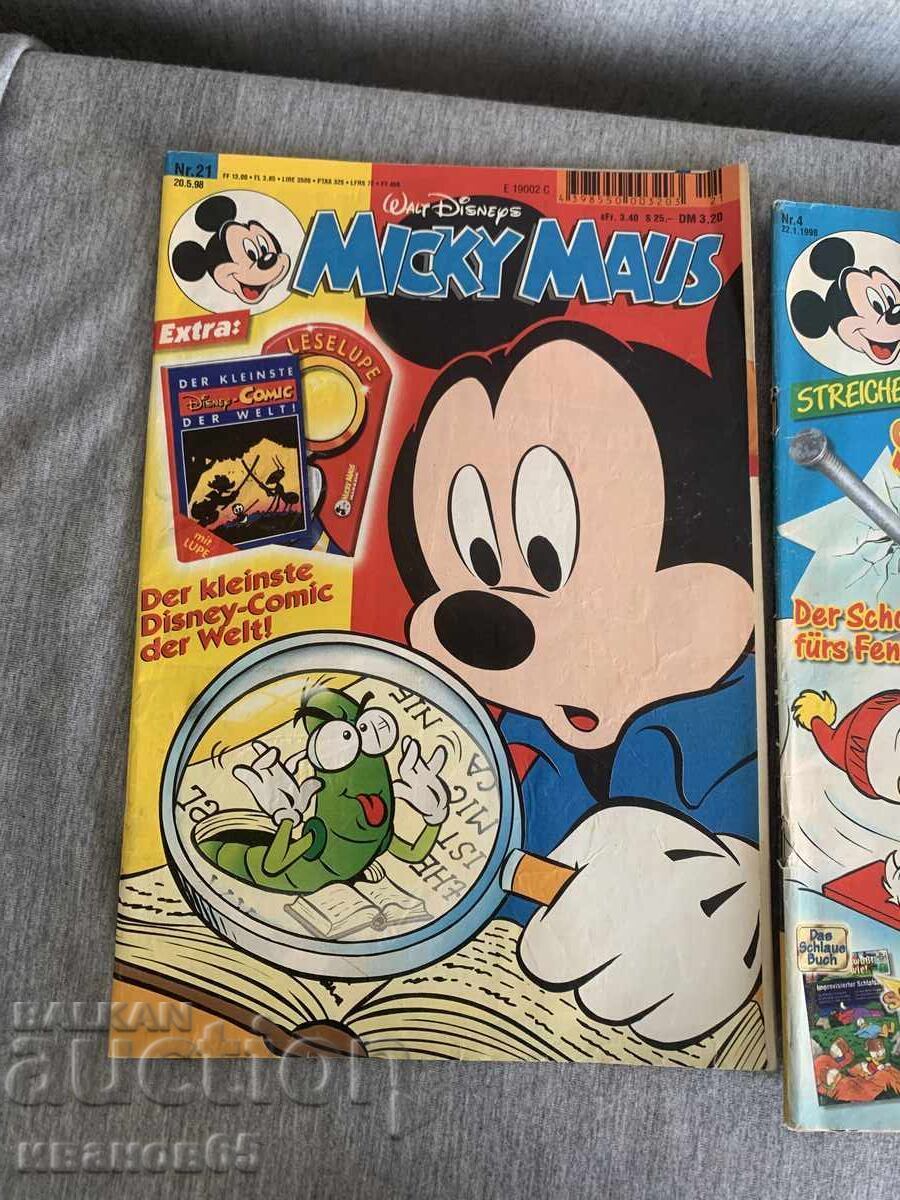 Licitație Lot de cărți Micky Maus, 6 bucăți