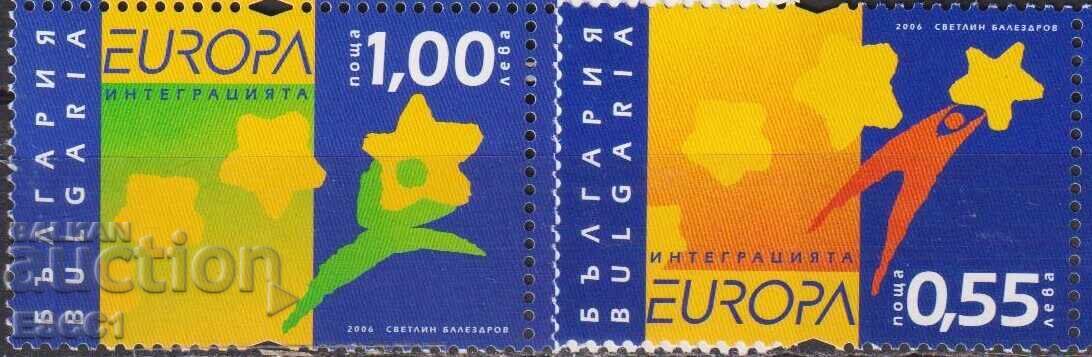 Mint stamps Europe CEPT 2006 from Bulgaria Mint stamps Europe CEPT 2006 from Bulgaria