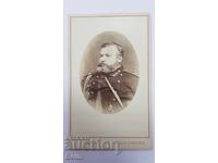 Уникална Фотография Казимир Ернрот - Военен Министър - 1880