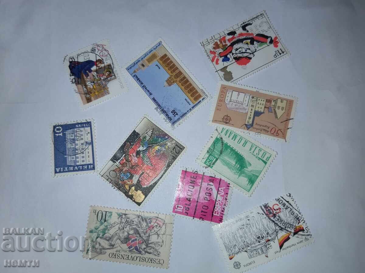 Timbre poștale 1000+ bucăți - 6 Timbre poștale 1000+ bucăți - 6