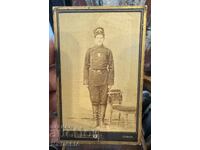 Old princely cabinet photograph - volunteer (opulchenets)
