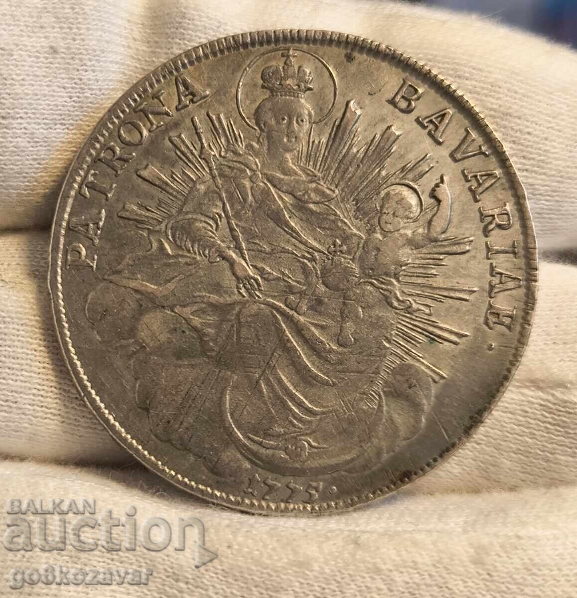 Taler Bavaria 1775 Argint păstrat excelent! Taler Bavaria 1775 Argint păstrat excelent!