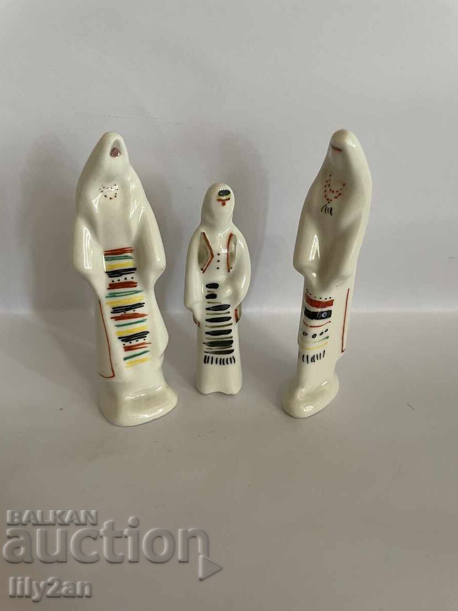 Porcelain dolls with a folklore motif - 5