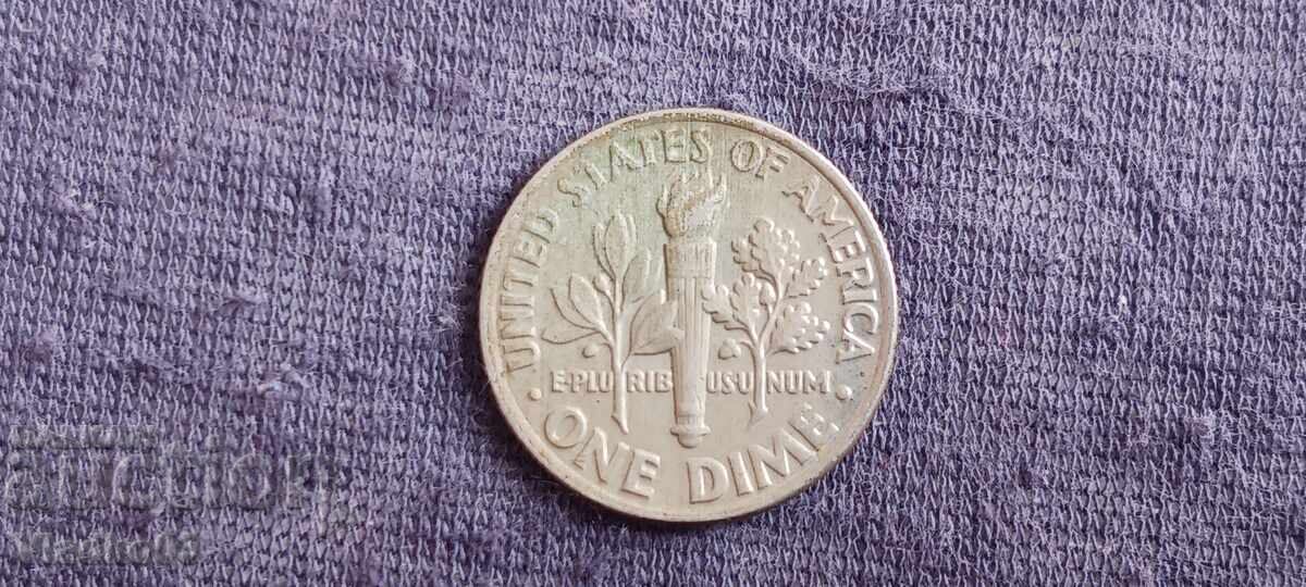 Δεκάρα ΗΠΑ (10 cents) 1988 P με τιμή € 0.01 | 0.02 BGN