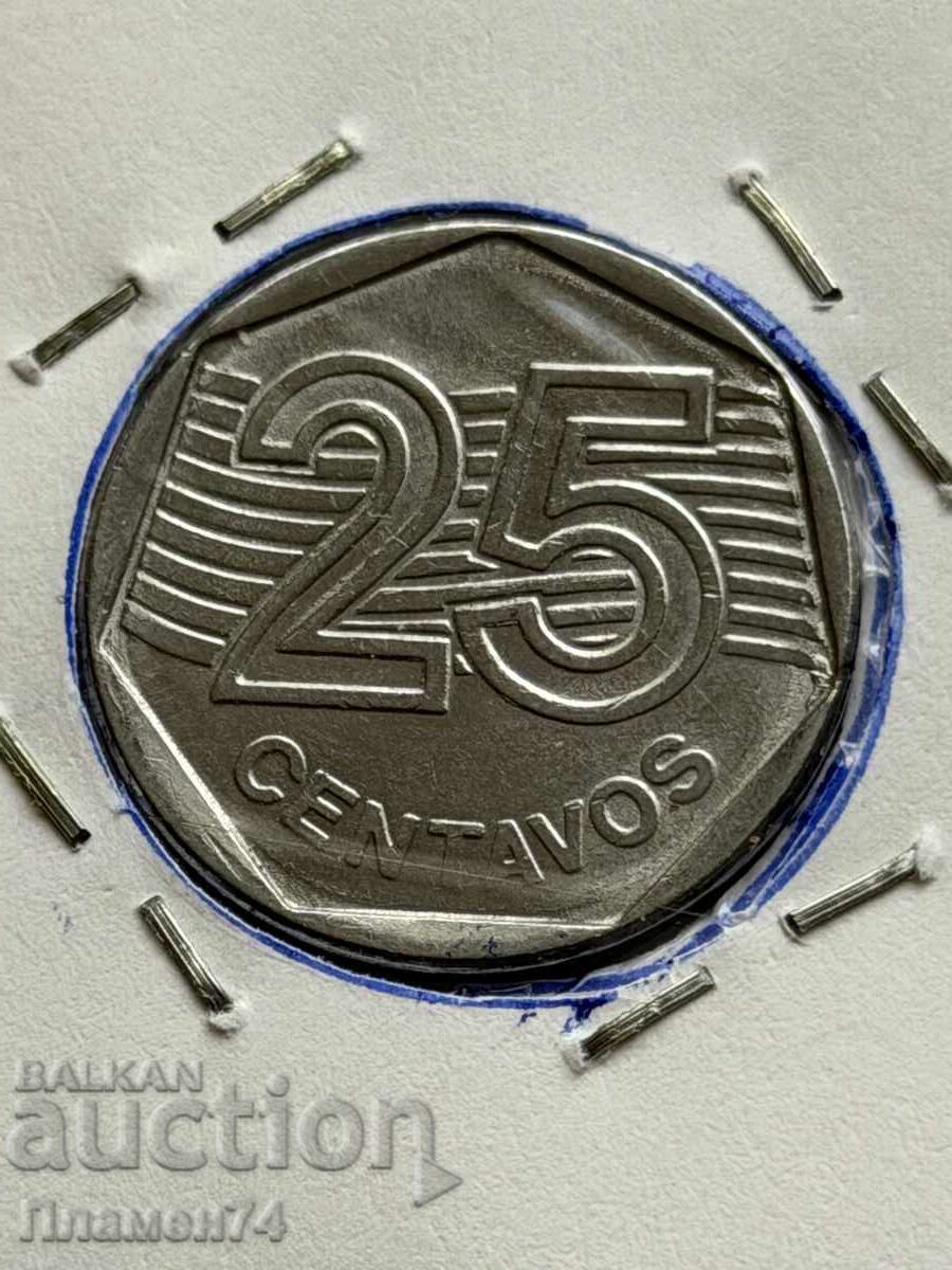 25 centavos 1994 Brazilia