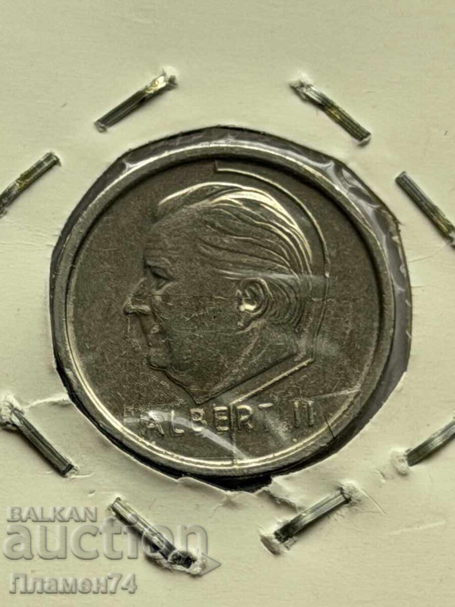 1 франк 1994 Белгия 'BELGIQUE' с цена € 1.00 | 1.96 лв.