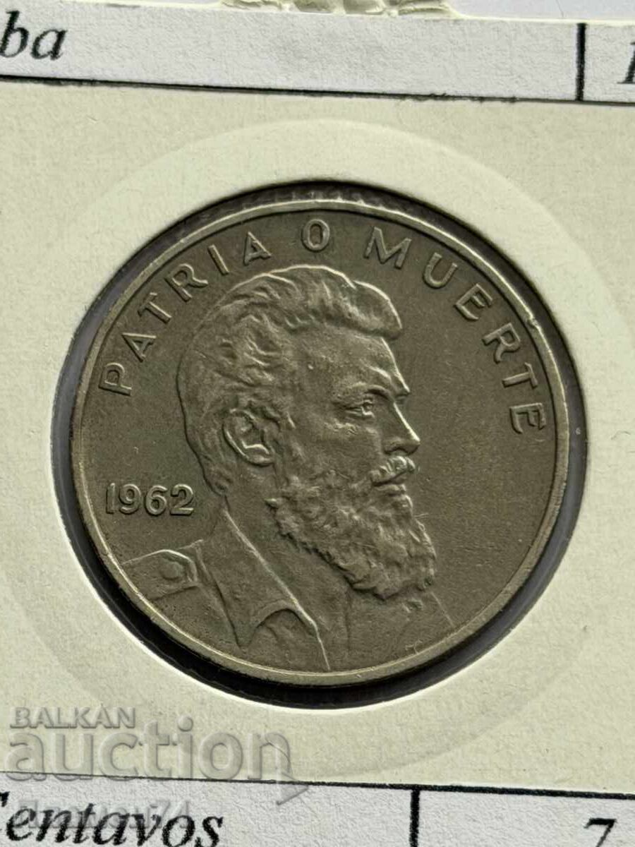 40 centavos 1962 Cuba Camilo Cienfuegos revoluționar