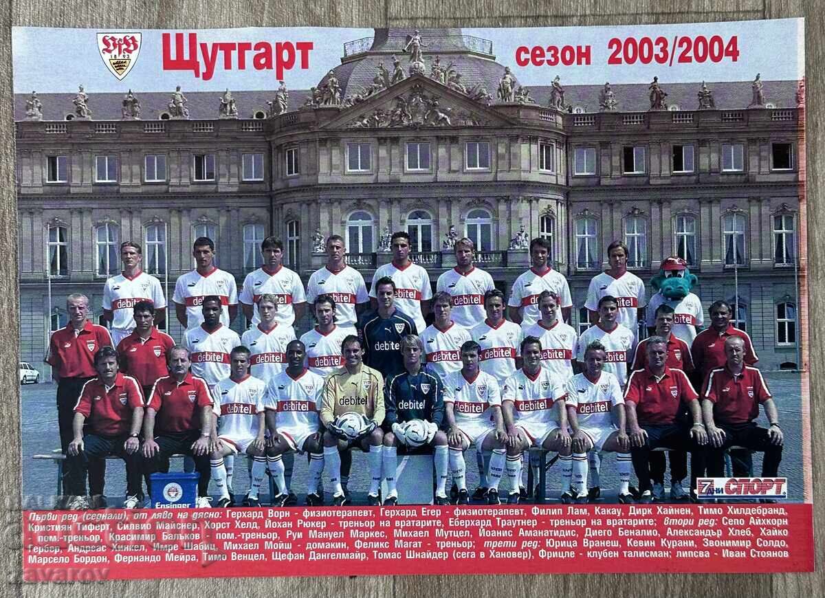 Stuttgart 2003 Germania Krasimir Balakov 7 zile sport