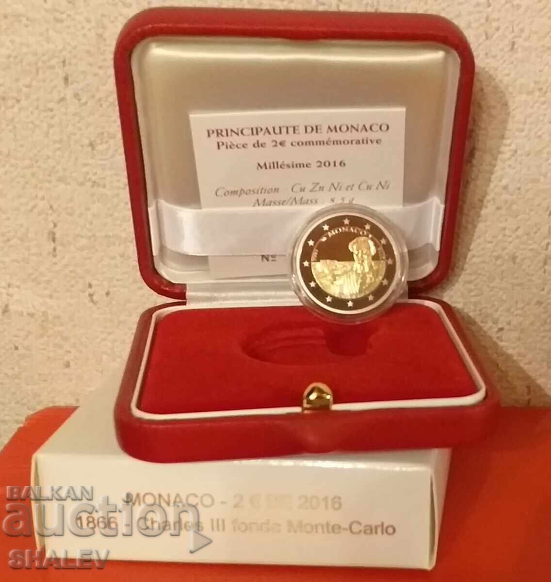 2 Ευρώ 2016 Μονακό "150 χρόνια Μόντε Κάρλο" - 7