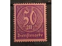 Germania/Reich Marcă de serviciu MNH