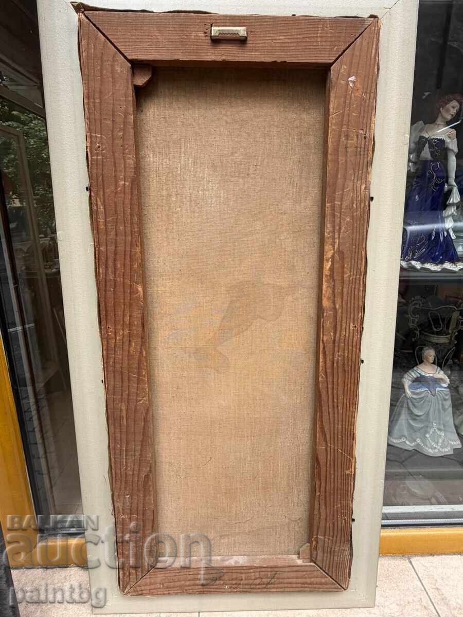 Παράδοση Φανταστικός πίνακας, λάδι, υπογεγραμμένος, κυνηγετική θεματολογία