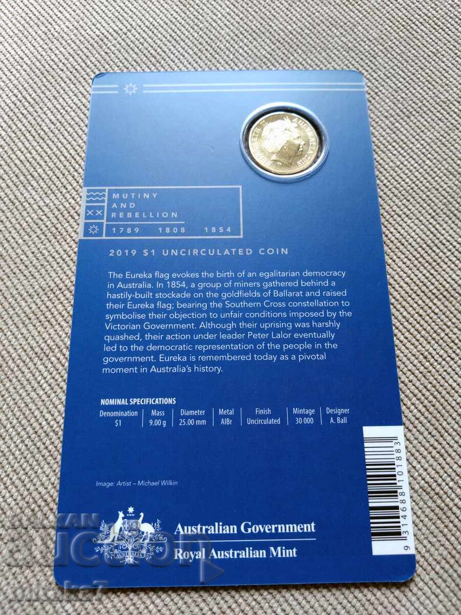 Livrarea 1 dolar 2019, Australia