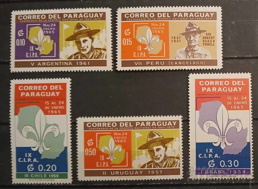 Παραγουάη 1965 Πρόσκοποι MNH