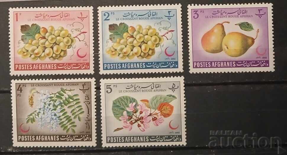 Afganistan 1962 Floră/Fructe MNH