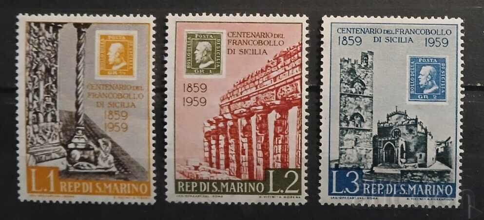 San Marino 1959 Clădiri MNH San Marino 1959 Clădiri MNH