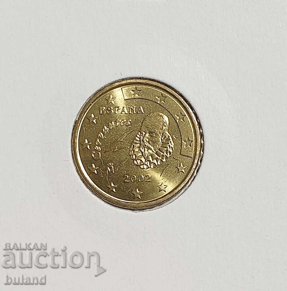 Spain UNC Euro Coin 10 Cents 2002 Euro Cent Spain Spain UNC Euro Coin 10 Cents 2002 Euro Cent Spain