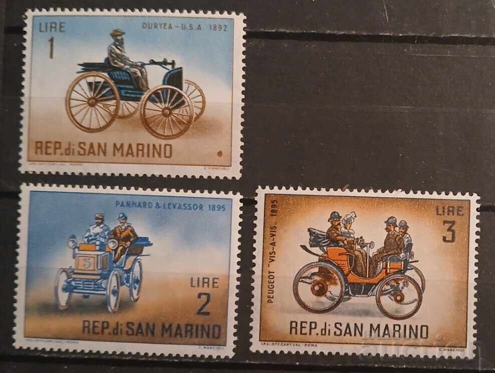 San Marino 1962 Automobile MNH