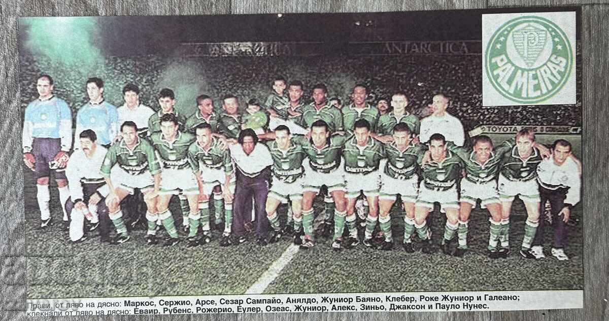 Palmeiras Brazilia 1999 Campion Copa Libertadores