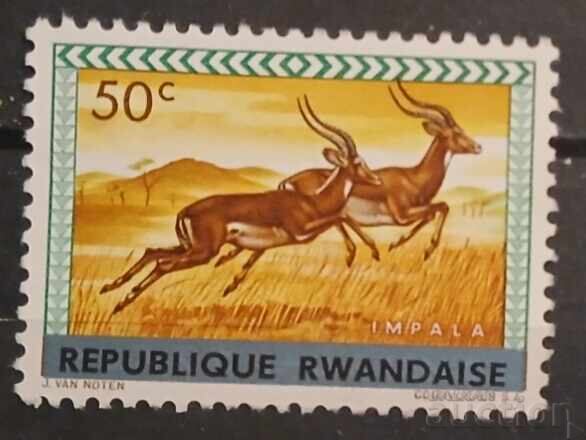 Rwanda 1964 Fauna MNH Rwanda 1964 Fauna MNH