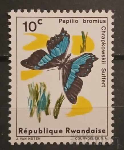 Rwanda 1965 Faună/Fluturi MNH Rwanda 1965 Faună/Fluturi MNH