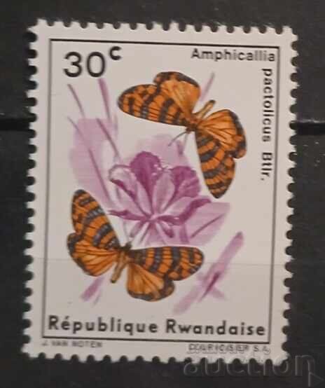 Rwanda 1965 Faună/Fluturi MNH