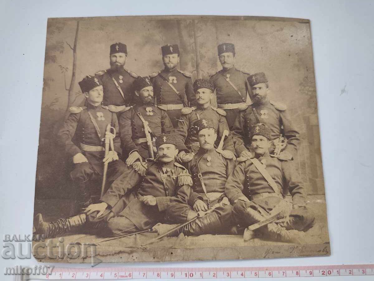 Γεώργιος Δάντσοφ ο Ζωγράφος υπογραφή Φωτογραφία 1881 Χαρτόνι