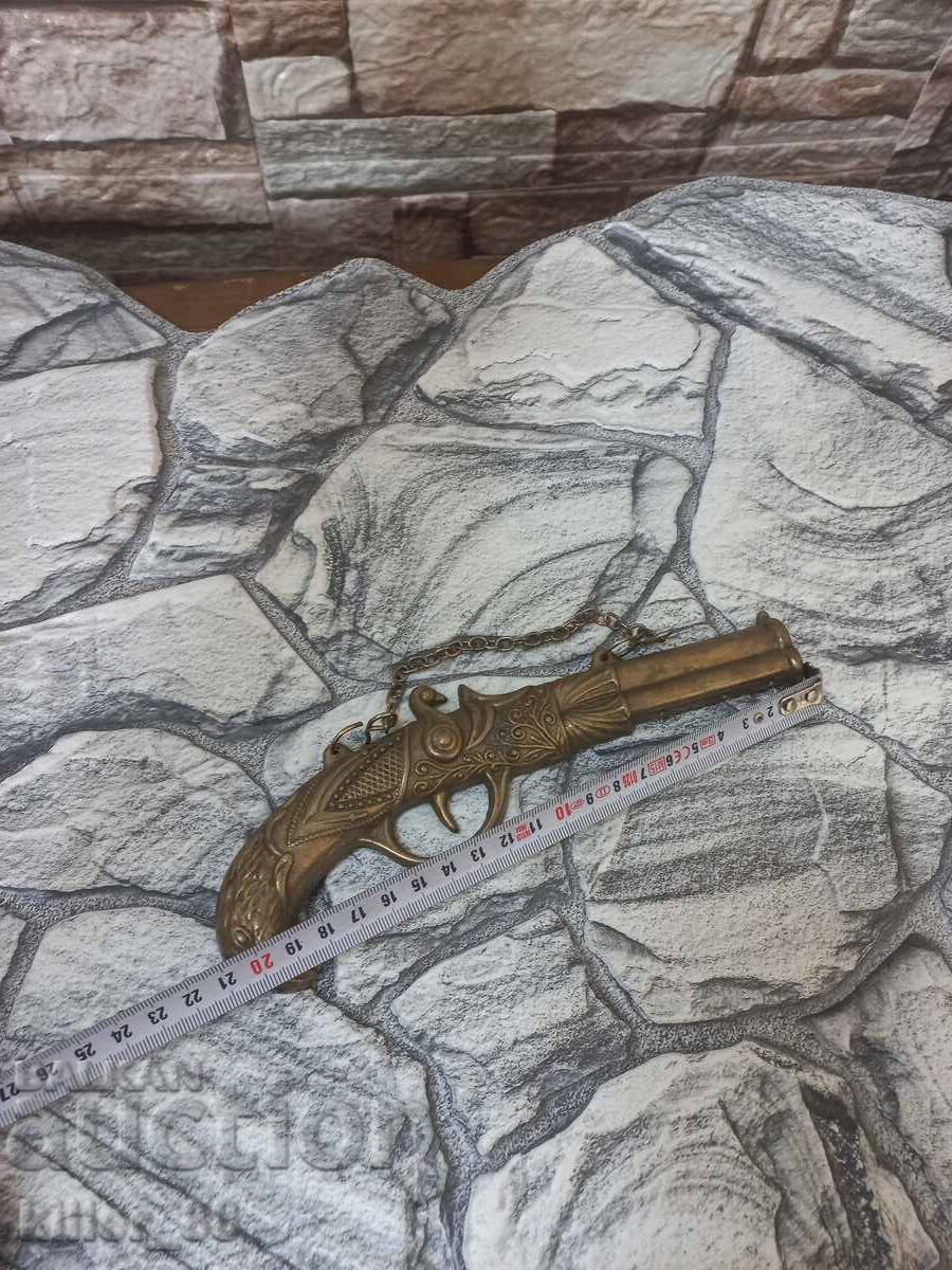 A gun