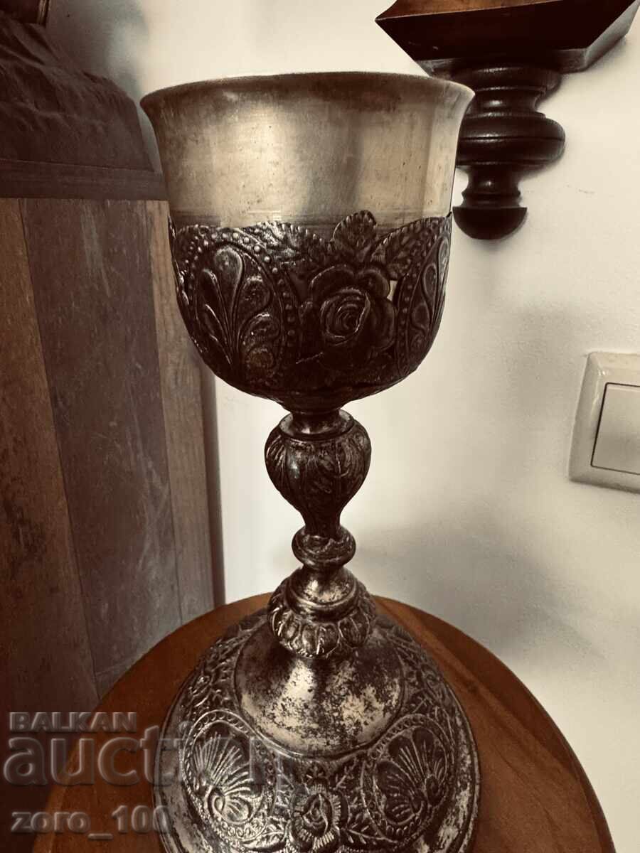 Delivery of Antique silver-plated pitcher 27 cm. From 1 cent BZS