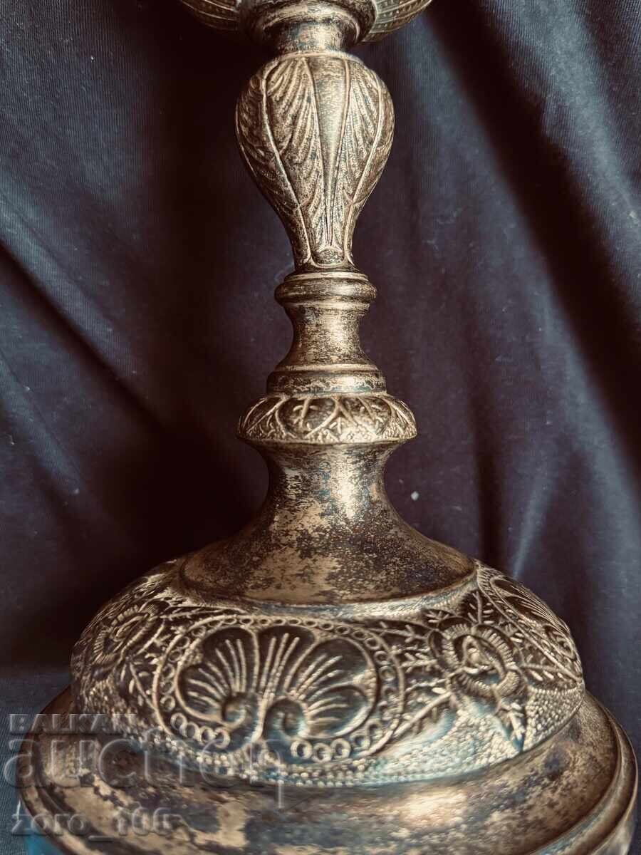 Antique silver-plated pitcher 27 cm. From 1 cent BZS - 7