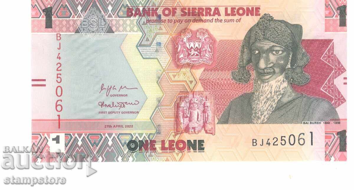 Σιέρα Λεόνε - 1 λεόνε