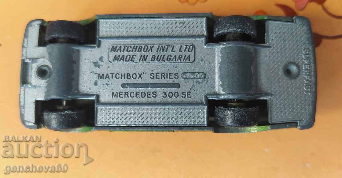 Σπάνιο αυτοκινητάκι MATCHBOX MERCEDES 300 SE/ΒΟΥΛΓΑΡΙΑ - 6 Σπάνιο αυτοκινητάκι MATCHBOX MERCEDES 300 SE/ΒΟΥΛΓΑΡΙΑ - 6