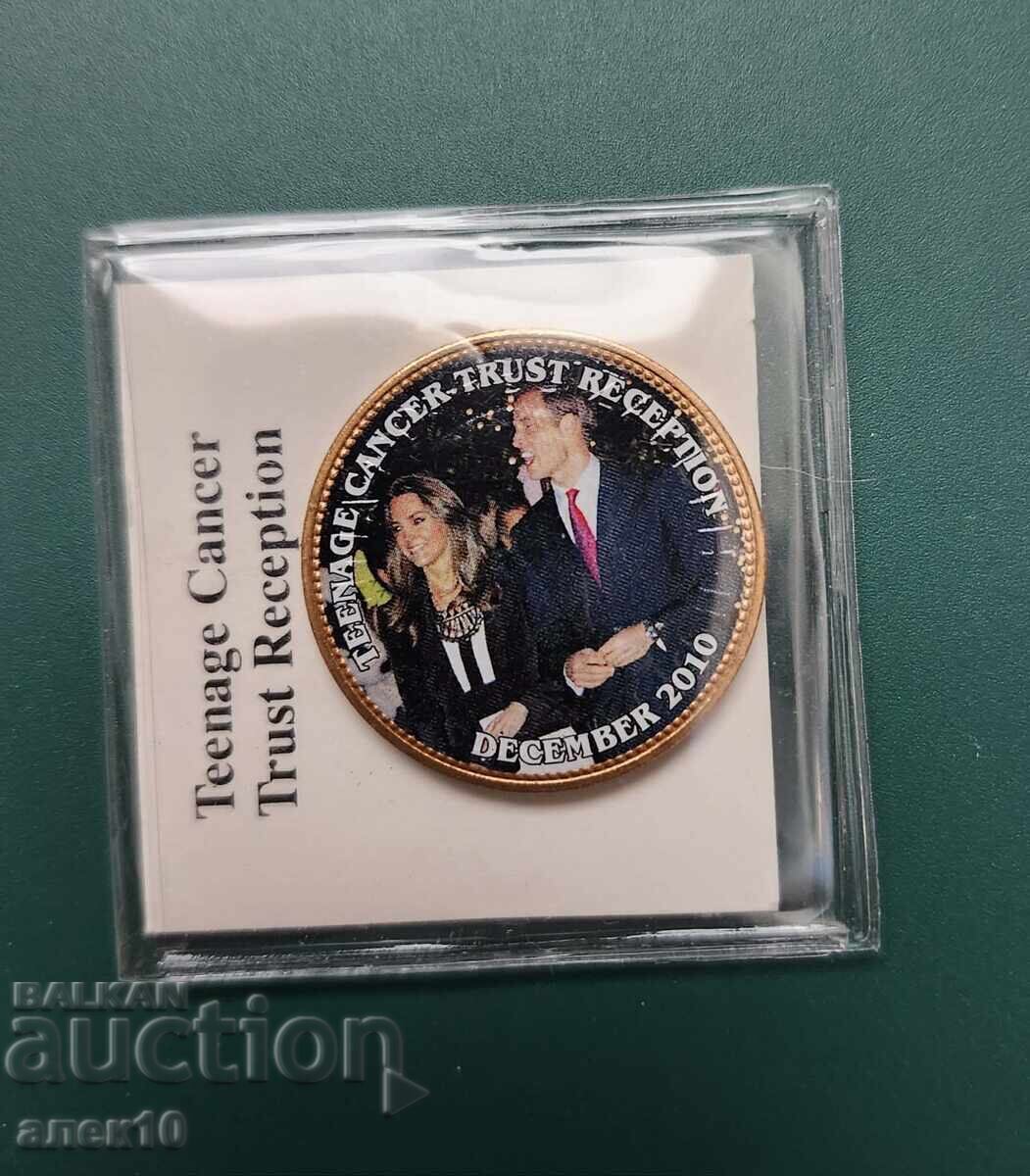 Kate$William Marea Britanie 1 penny 1967 1