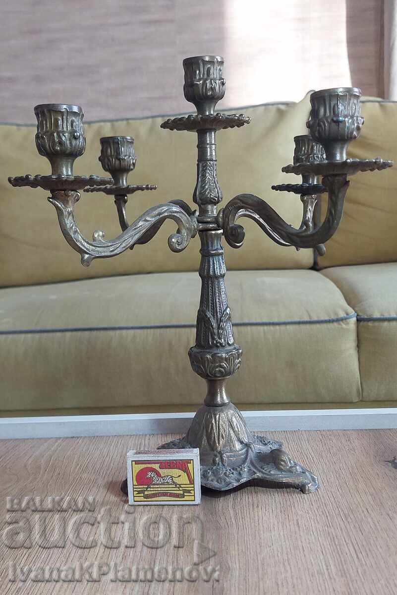 Sfeșnic bronz pentru cunoscători - 6