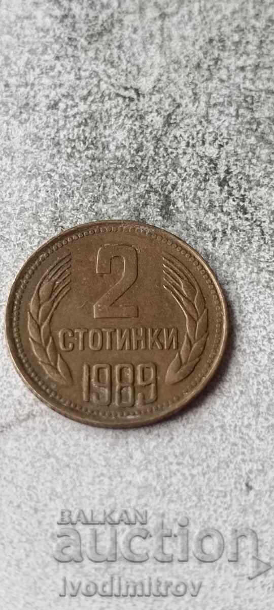 2 cenți 1989
