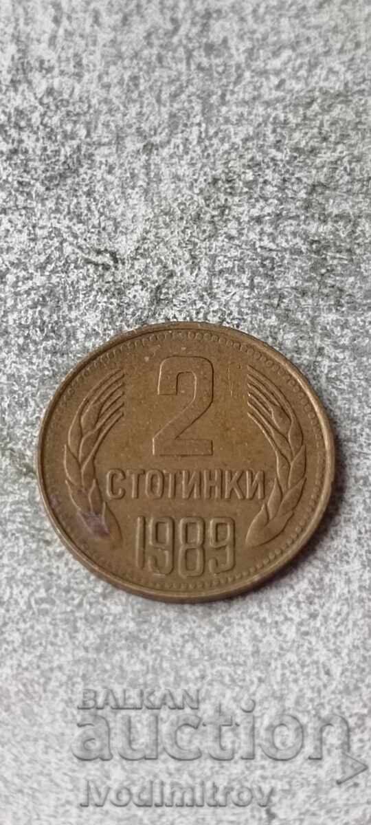 2 cenți 1989