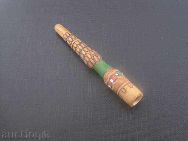 Household souvenirs - wooden muskala, cigarette, salt shaker, firebox - 6