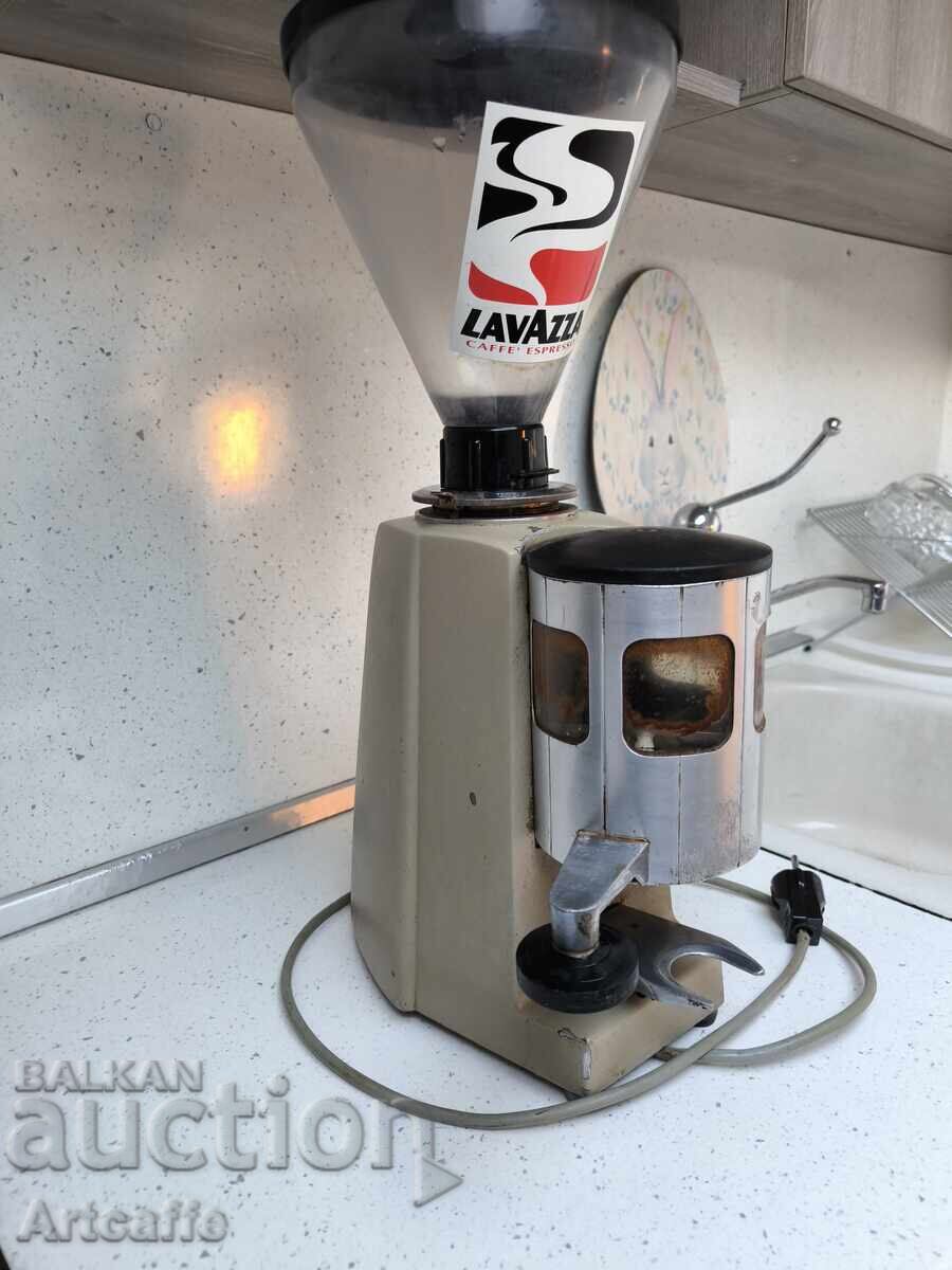 Delivery of Retro professional coffee grinder Mazzer / Lavazza Delivery of Retro professional coffee grinder Mazzer / Lavazza
