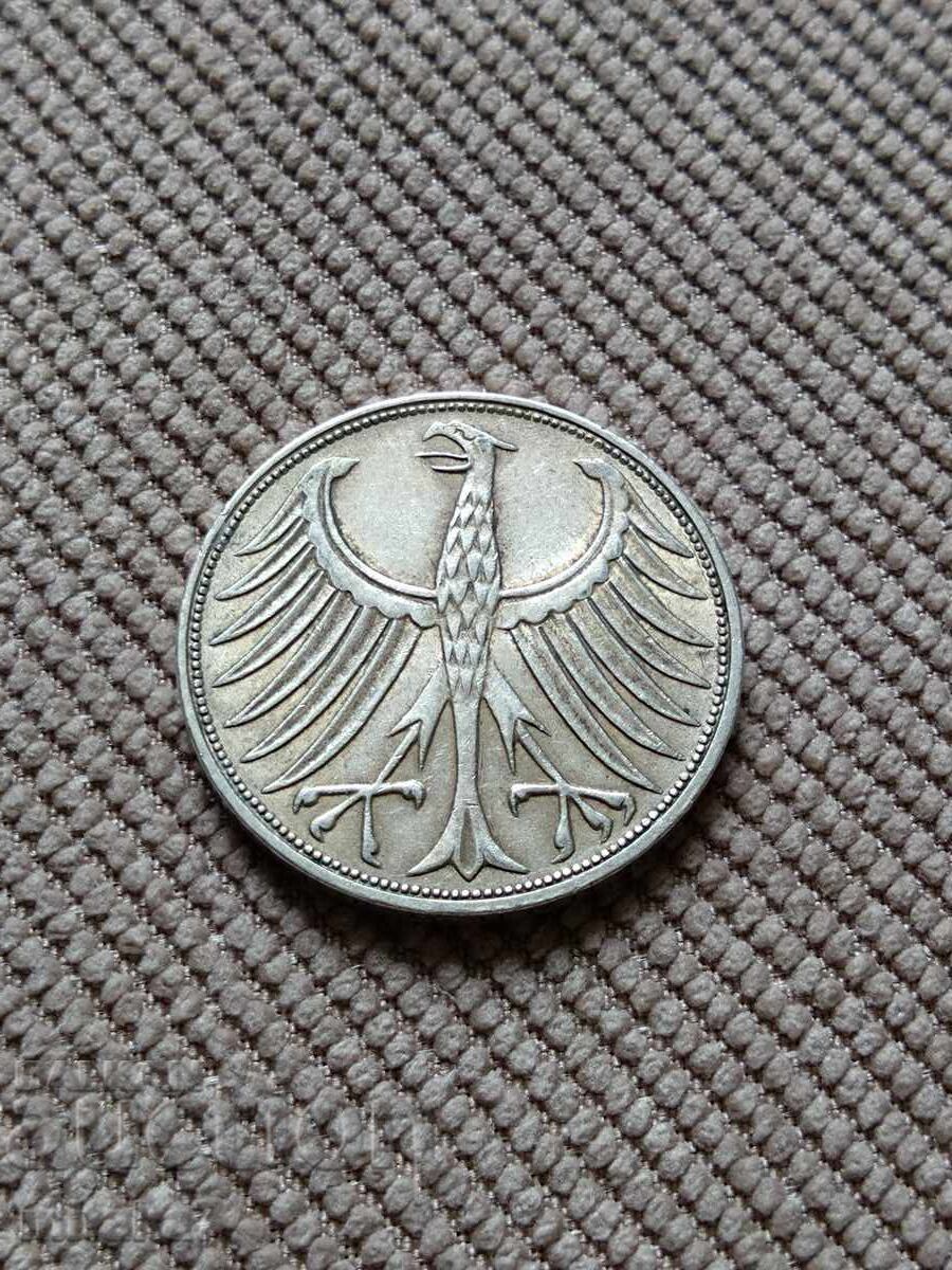 5 mărci 1970, Germania cu preț € 15.00 | 29.34 BGN