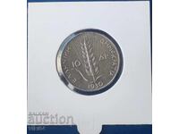 Monedă de argint Grecia 10 Drahme 1930 BZC