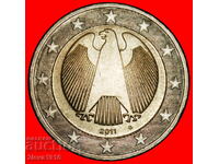 Ⰺ NON-FALIC 2008-2026: GERMANIA ★2 EURO 2011G BADEN-WÜRTTEMBERG