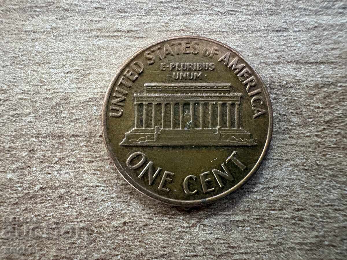 USA - 1 Cent (1969) - S