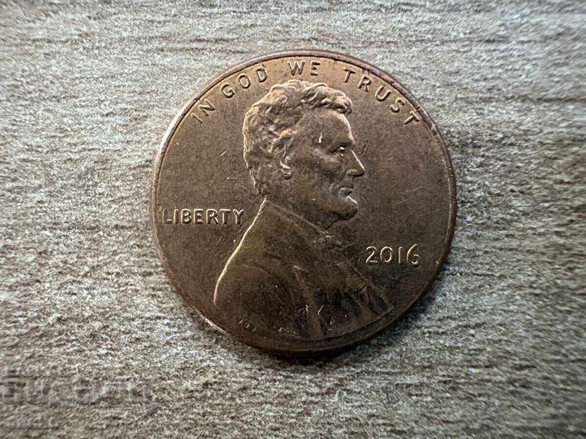 SUA - 1 cent (2016) cu preț € 0.10 | 0.20 BGN SUA - 1 cent (2016) cu preț € 0.10 | 0.20 BGN