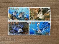 Palau - WWF - Pești (2009) MNH