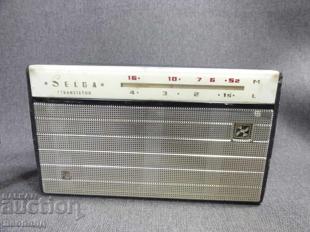 BZC STAR RETRO SOC ΕΣΣΔ ΤΡΑΝΖΙΣΤΟΡ ΡΑΔΙΟΦΩΝΟ SELGA με τιμή € 0.01 | 0.02 BGN