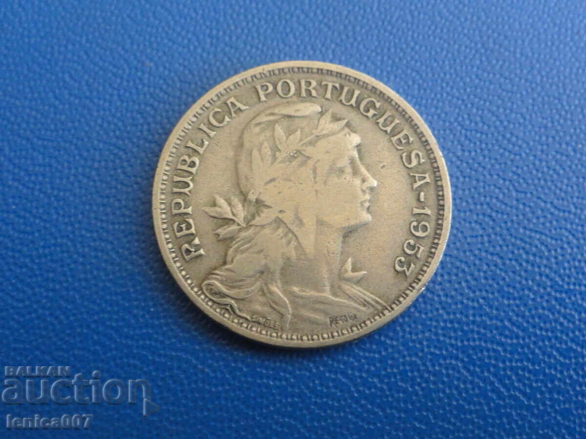 Portugalia 1953 - 50 centavos - 5 Portugalia 1953 - 50 centavos - 5